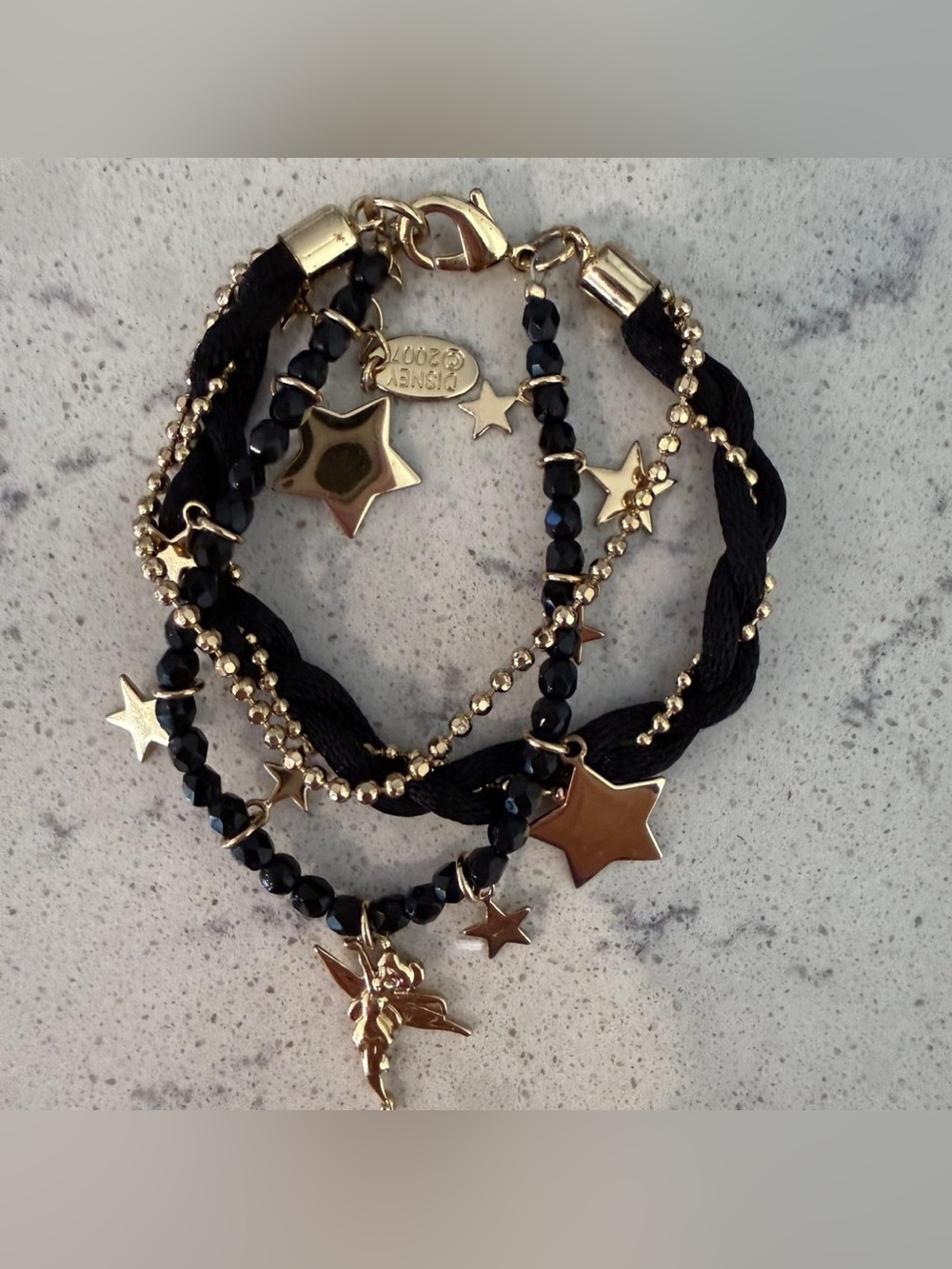 Disney Couture Tinker Bell Multi-Strand Bracelet (2007) Kidada Jones